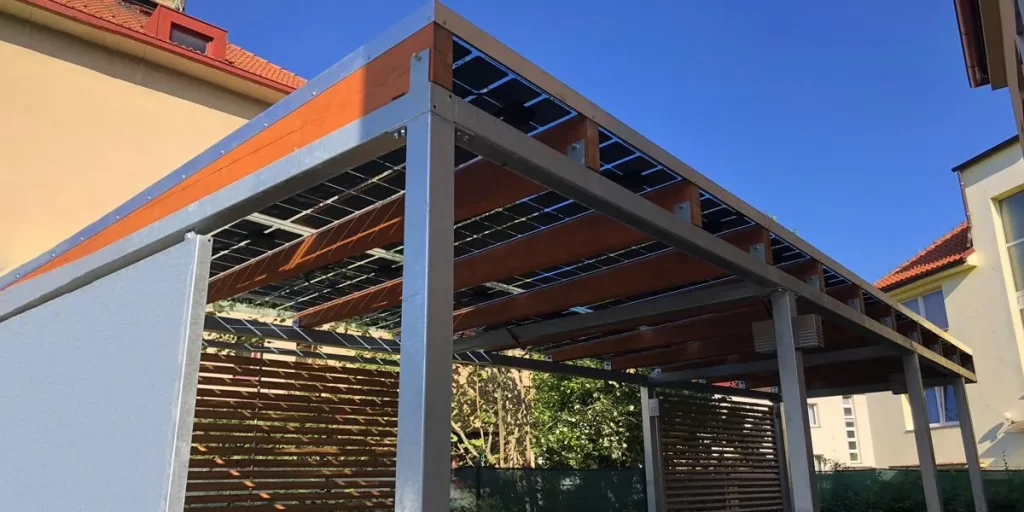 פרגולה סולארית, מצללה סולארית