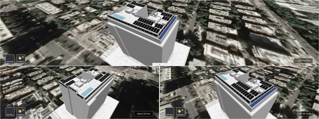 חשיבות התכנון הסולארי בכל פרויקט נדל״ן 1 תכנון שילוב סולארי פוטו וולטאי בפרויקט תמ״א תל אביב.