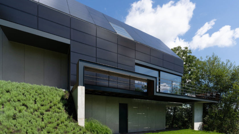 Avancis Skala - solar roof and wall - BIPV Project